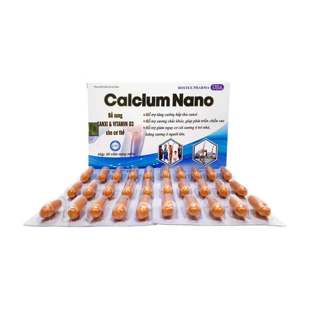 Calcium Nano Rostex (xanh biển)