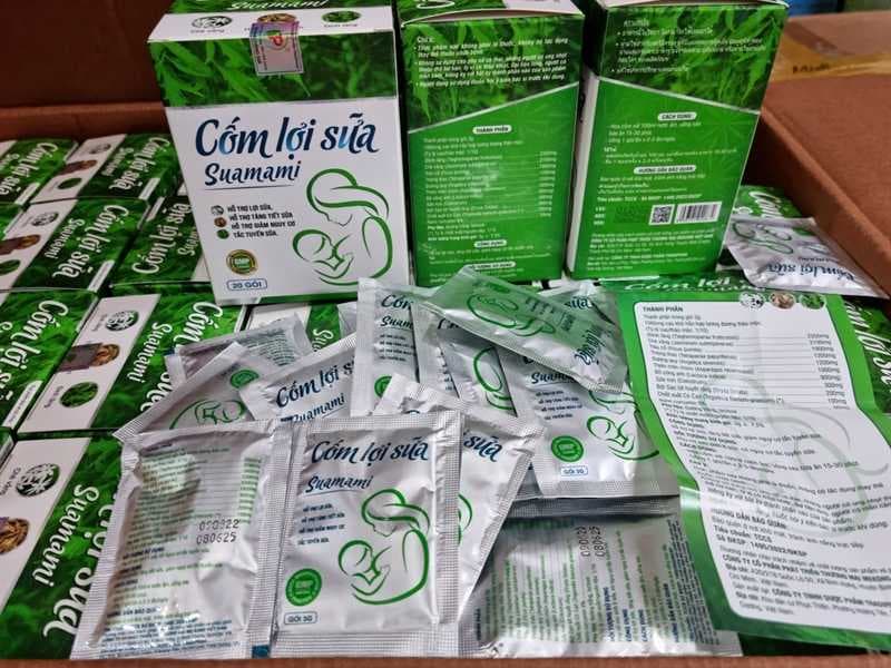 Cốm Lợi Sữa Suamami