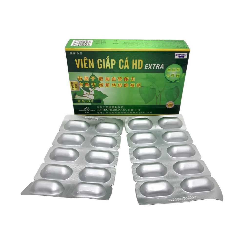 Viên Giấp Cá Hd Extra