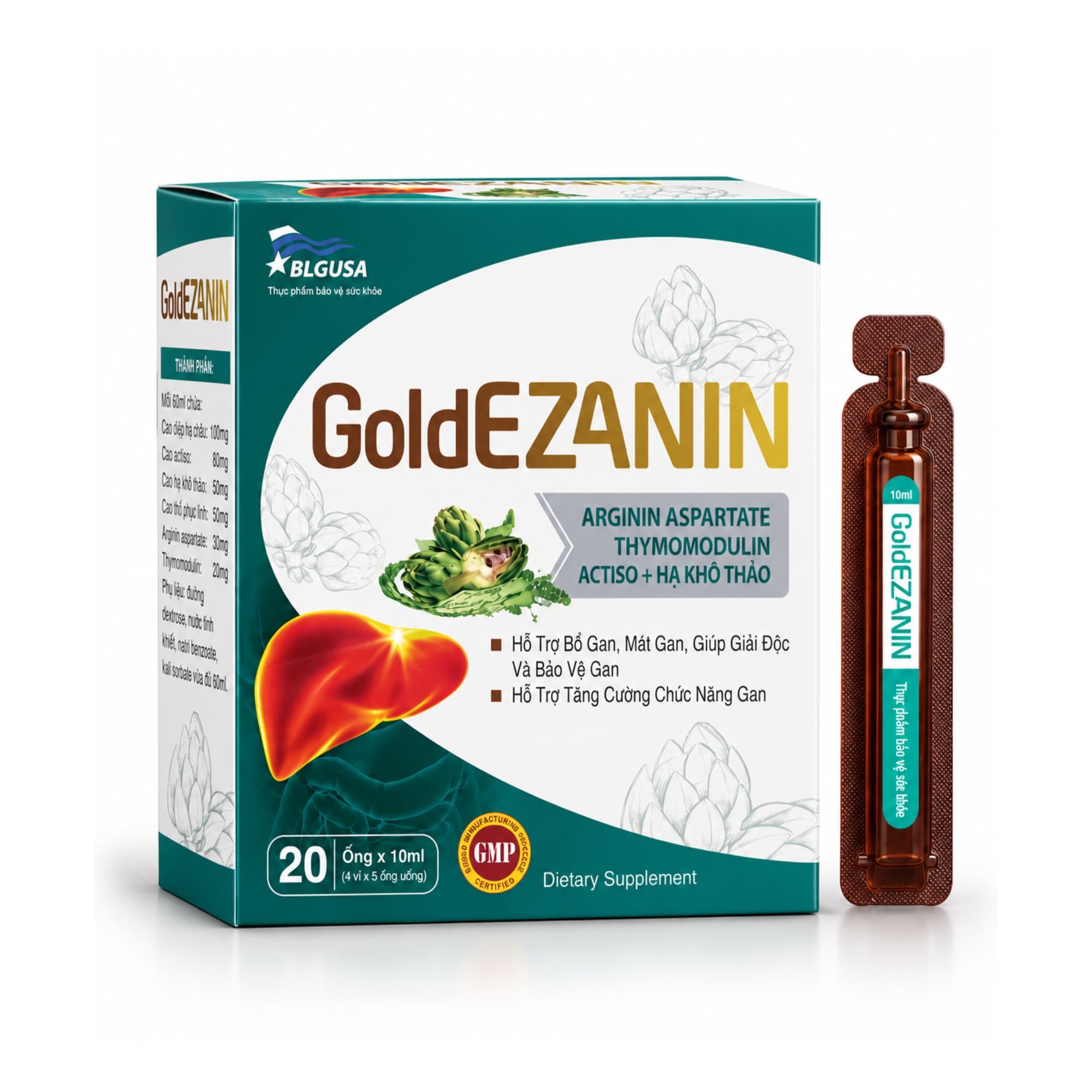 Siro mát gan Gold Ezanin chính hãng Siro mát gan Gold Ezanin chính hãng