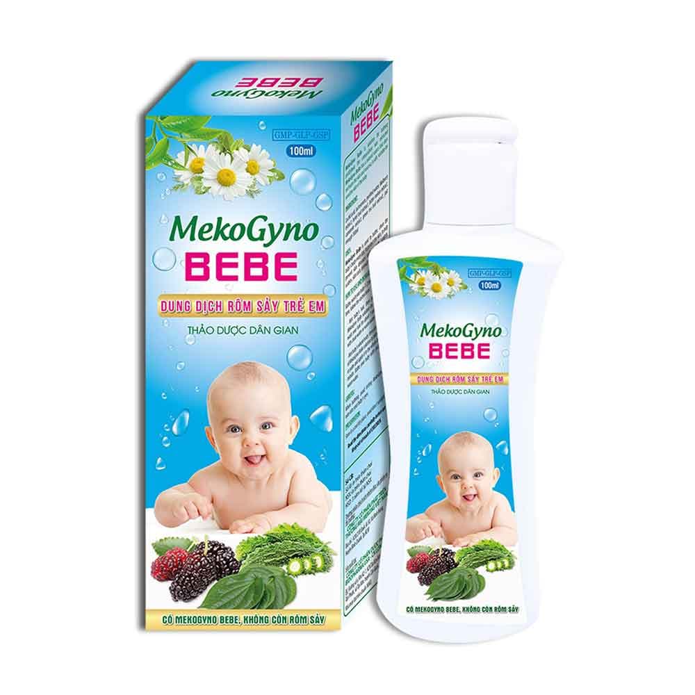 Dung Dịch Tắm Bé Mekogyno Bebe (Chai/K50c) Dung Dịch Tắm Bé Mekogyno Bebe (Chai/K50c)