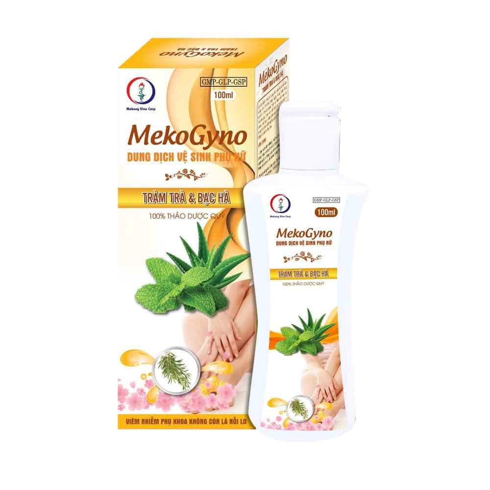 Dung Dịch Vspn Mekogyno Tràm Trà & Bạc Hà (Vàng) (Chai/K95c) Dung Dịch Vspn Mekogyno Tràm Trà & Bạc Hà (Vàng) (Chai/K95c)