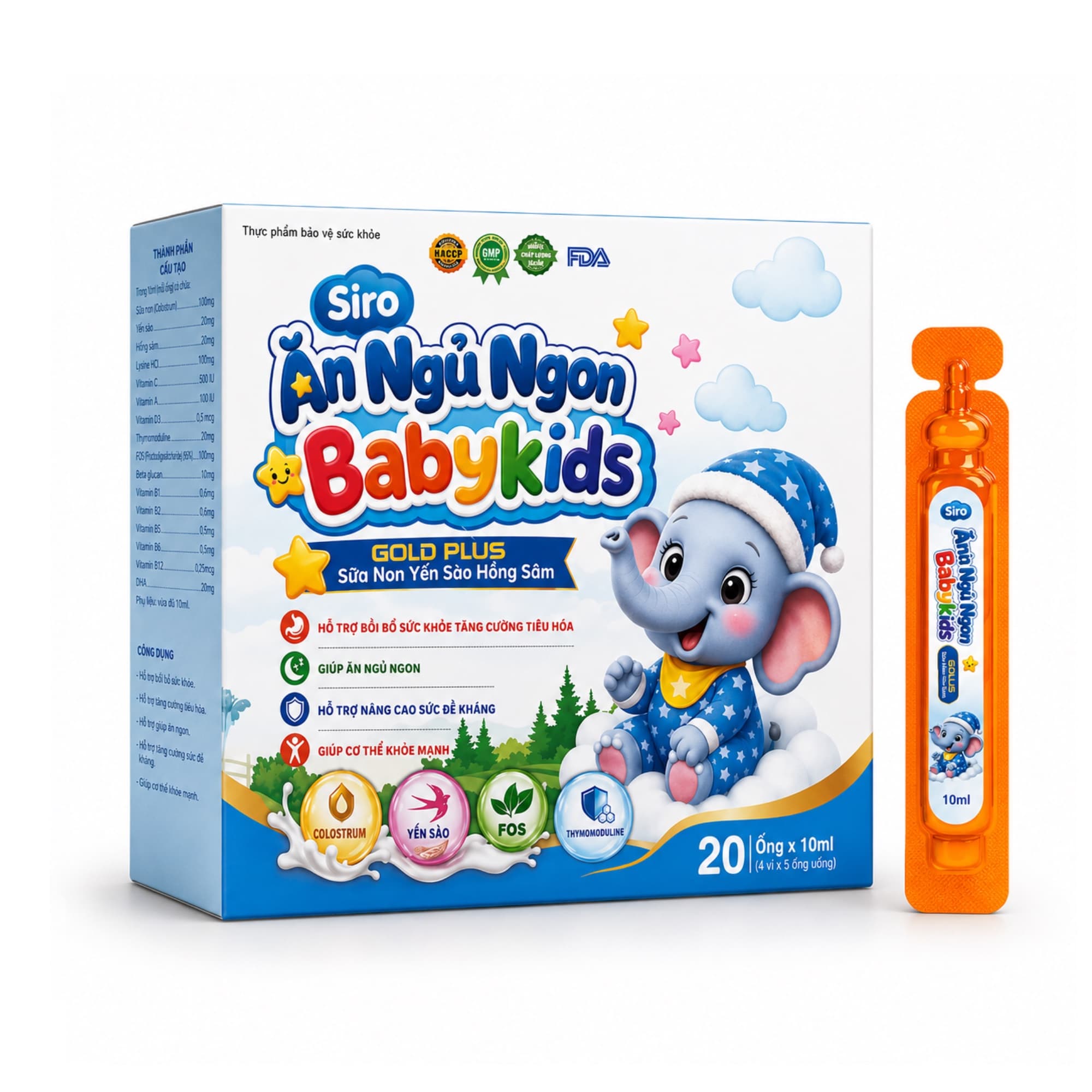 Siro Ăn Ngủ Ngon Babykids - Hỗ trợ tăng cường tiêu hóa, ăn ngủ ngon Siro Ăn Ngủ Ngon Babykids - Hỗ trợ tăng cường tiêu hóa, ăn ngủ ngon