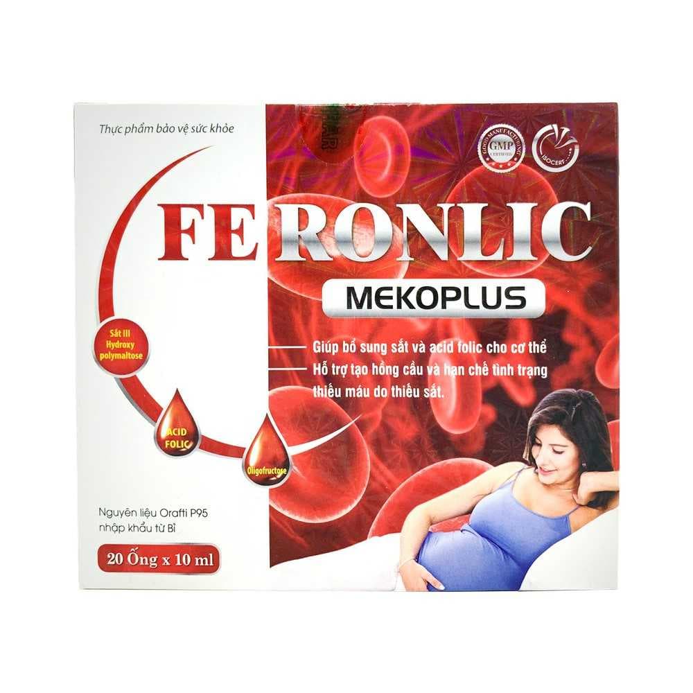 Siro Sắt Feronlic Mekoplus Siro Sắt Feronlic Mekoplus